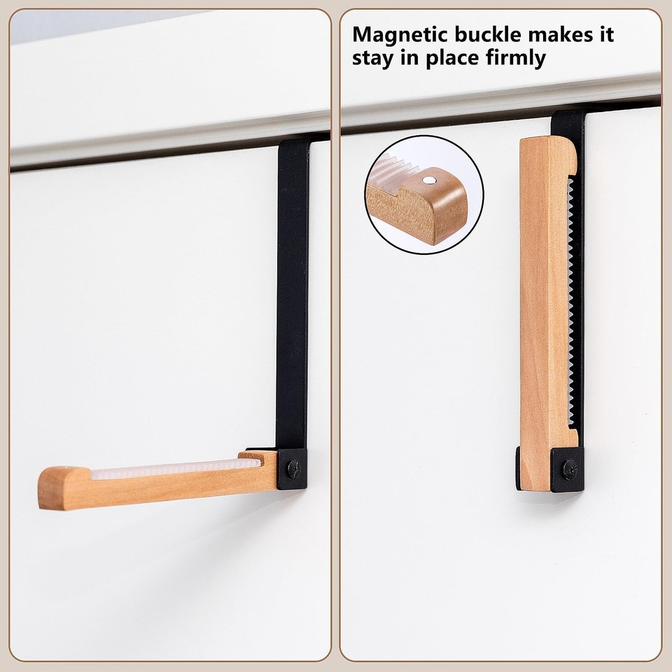 CINPIUK Over Door Hanger, Retractable Over The Door Hook, Valet Hooks