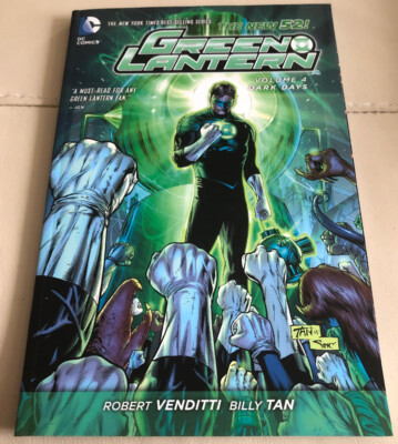 GREEN LANTERN VOL 4 DARK DAYS by Robert Venditti (2014, Paperback)THE NEW52!