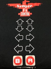 Vintage 1988 Nintendo Contra Shirt - Medium - 80s Video Game - Konami NES