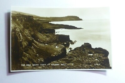 B795 Postkarte The Rock Bound Coast at Calgary Mulle