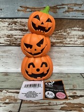Stacked Pumpkins Seasonal Collection Light And Sound Decor