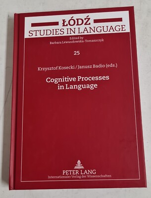 Kosecki / Badio - Cognitive Processes in Language