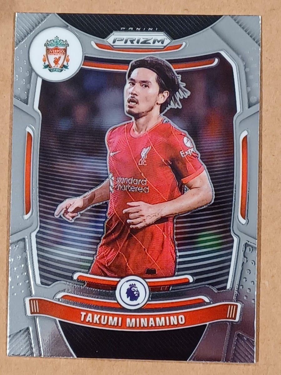 その他 Panini Prizm Minamino Takumi Tiger prizm TAKUMI MINAMINO 2021 22 PANINI PRIZM PREMIER LEAGUE #81 Base
