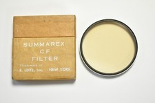 Leica CF 58mm thread filter for their Summarex lens. With box.
