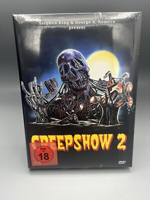 Creepshow 2 - Mediabook - Cover B wattiert - Limited Edition DVD Blu-ray Ovp