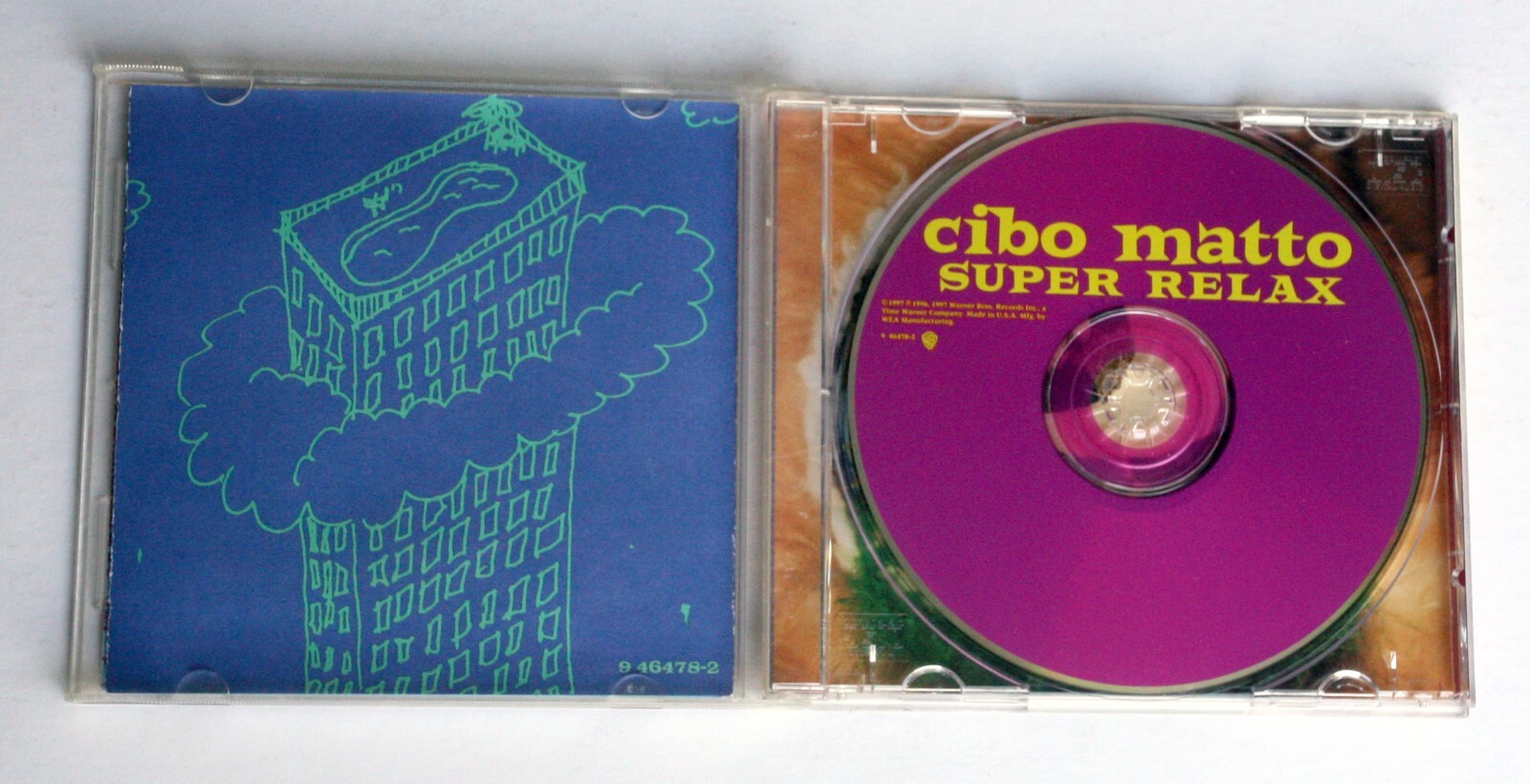 Cibo Matto Super Relax (VG+ Condition) 1997 PROMO CD W.B. Records 9