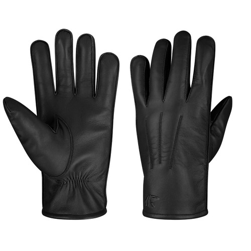 REDRUM Hombres Guantes de Invierno Top Cuero Grano Conducción Moto Scooter - Imagen 7 de 33