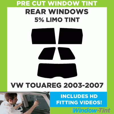 PreCut Window Film 5/% Limo Tint for Chevy Silverado,GMC Sierra Crew 2007-2014