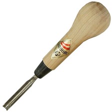 Michihamono Japanese Woody Chisel 9mm Wood Carving U Gouge Woodworking Tool