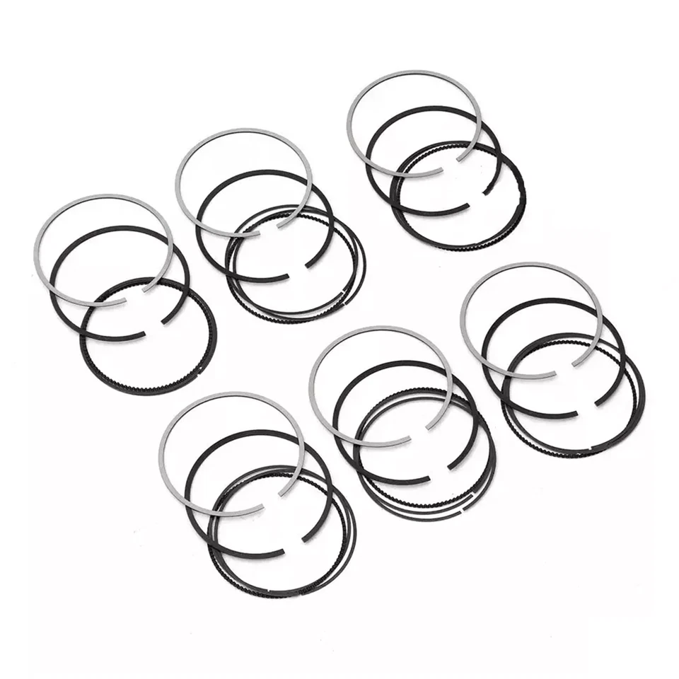 Pistons & Rings Set STD For BMW 330i 530i X5 Z4 E46 E53 E60 E85 M54 3.0L 00-07 - Image 2 of 4