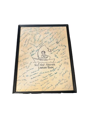 Framed Print | Suncoast Library Queen | Multiple Signatures | 13  X 17  Inch
