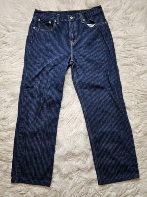 ★Levi's Pinstripe Denim W32 L30 ★Wabash Levi's Pinstripe Repro Indigo Denim Size 31x26 Mens Short | eBay