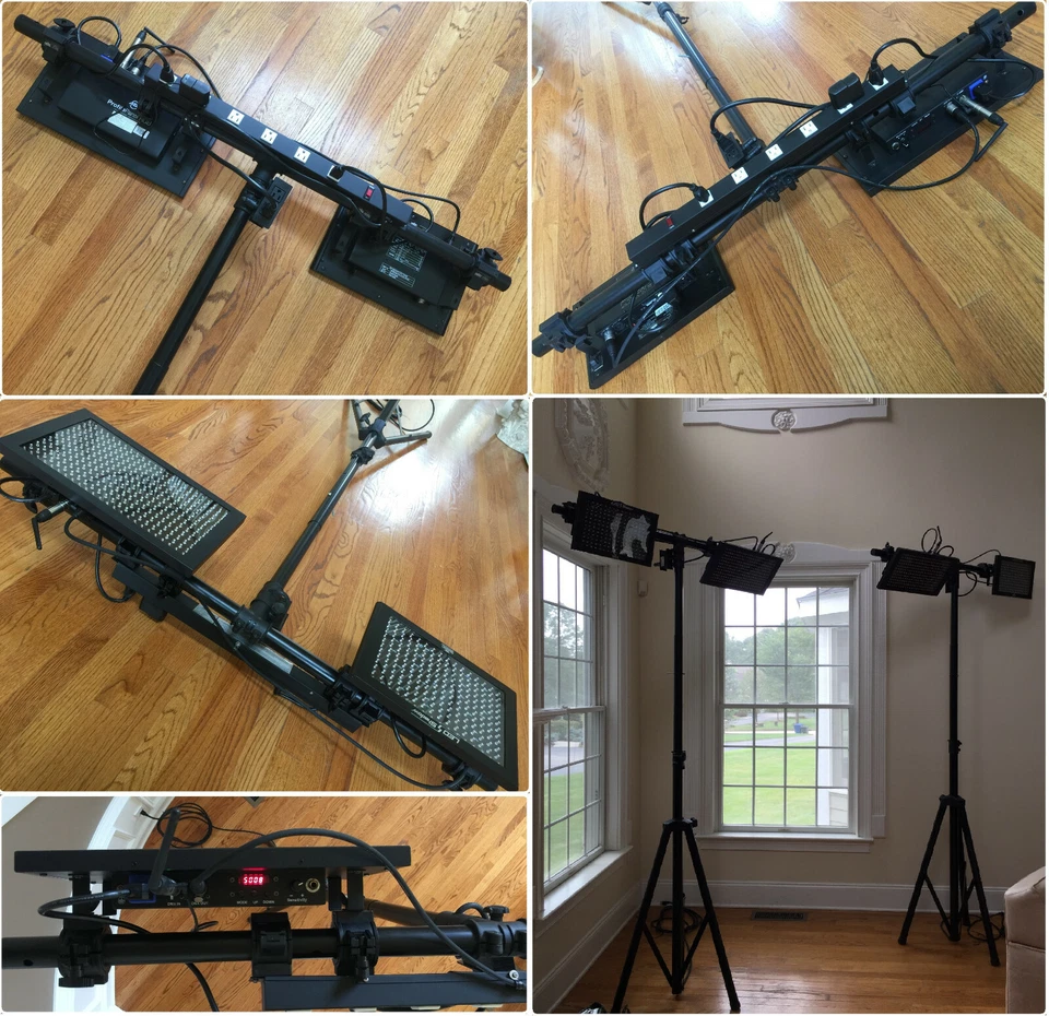 Sistema Light Show: accesorios, PC, controlador DMX, software - impecable Foto 4 de 4