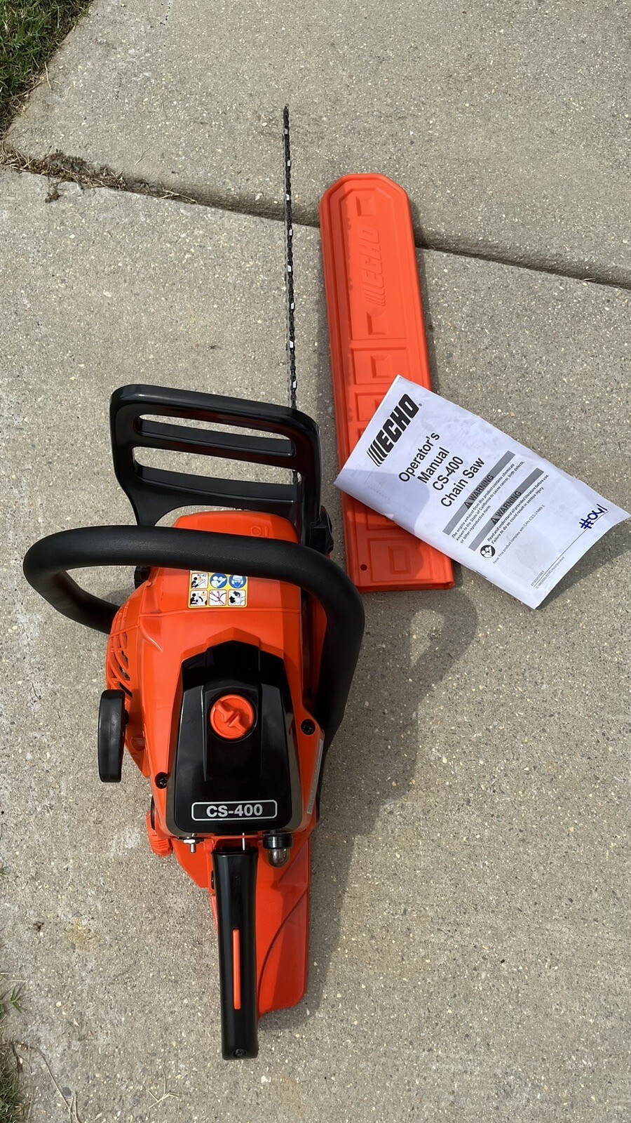 ECHO CS400 Chainsaw 18 inch Bar 40.2cc Gas Chain Saw 743184008980 eBay