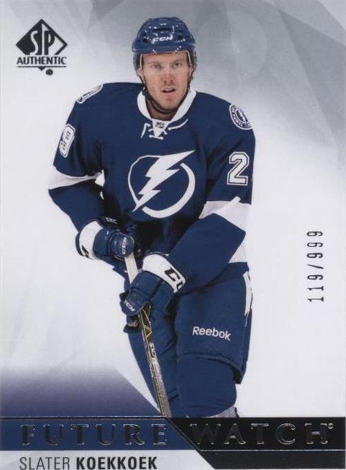 2015-16 SP Authentic - Slater Koekkoek #211 - 1 of 1