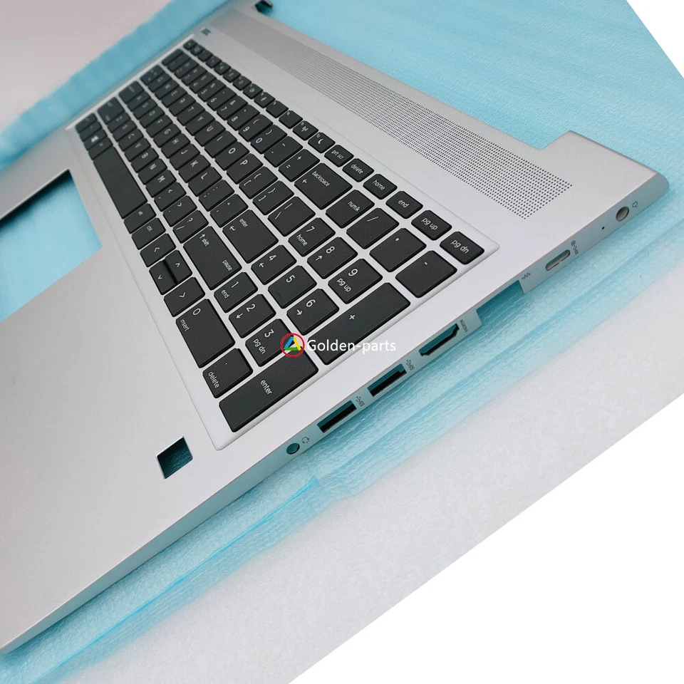 Nuevo reposamanos teclado sin retroiluminación L45091-001 plateado para HP ProBook 450 G6 450 G7 Foto 3 de 4