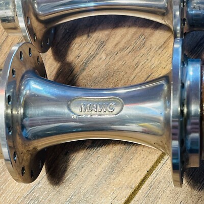 Vintage Mavic 28 Hole Road Hubs 100 126 English Thread | eBay