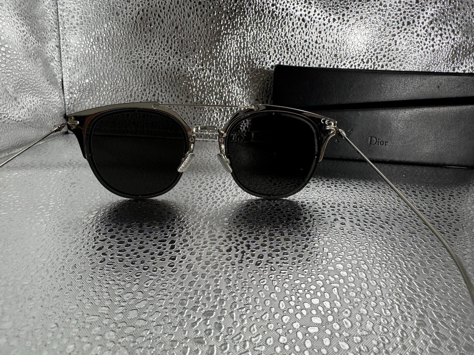 Dior Homme Composit 1.0 Silver Mirror Sunglasses image 3