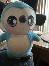 Squeezamals 3Deez Deluxe Stuffed Animals Slow-Rise Foam Booboo The Penguin