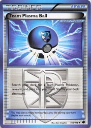 Team Plasma Ball 105/116 Plasma Freeze