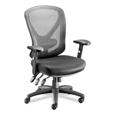 Alera AS42M14 15 in. - 18.82 in. Seat Height Aeson Multifunction Chair - BK New