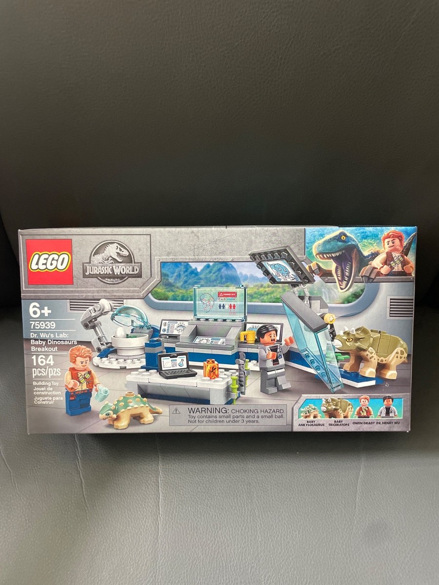 Lego Jurassic World Dr Wu Lab Lego 75939 Lego 75939 The Lab Of Wu