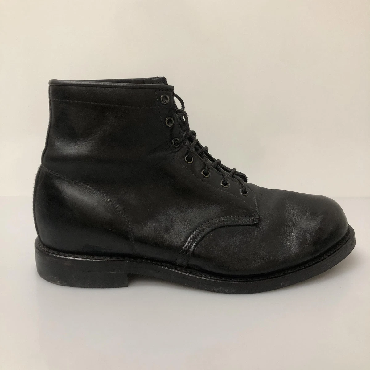Mens LL Bean 290614 black Leather Primaloft Insulated Ankle Boots Sz 10 L.L. Bean Leather Upper Black Boots for Men for Sale | Shop  main image 2