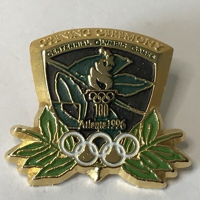 1996 Atlanta Olympic Games Opening Ceremony Centennial Enamel Lapel Pin (Y9)