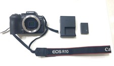 Canon EOS R10 24.2MP Camera (Shutter 7K) With Battery, Charger & Strap
