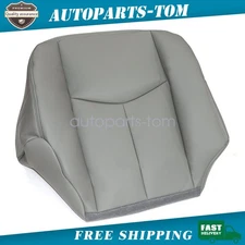 Passenger Bottom Seat Cover Gray Only Fit Power Seats For 2003-2006 GMC Sierra