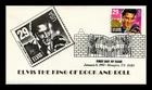 US COVER ELVIS PRESLEY KING OF ROCK & ROLL LEGENDS OF MUSIC FIRST DAY ISSUE