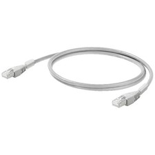Weidm ller 2661950040 RJ45 network cable, patch cable CAT 6A S/FTP 0.40m grey
