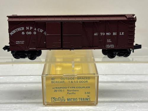 Micro trenes Kadee escala N MTL 29170-1 Northern Pacific 8000 vagón de carga | Zustand: New