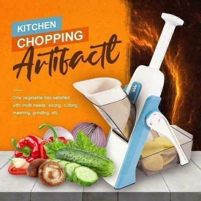 Kitchen Chopping Artifact Multifunctional Vegetable Slicer Food Chopper Manual `