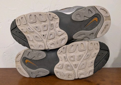 Nike Air Diamond Turf 2 Gris Oscuro/Gris Lobo Vivd Naranja Talla 12 487658-008 - Imagen 5 de 6