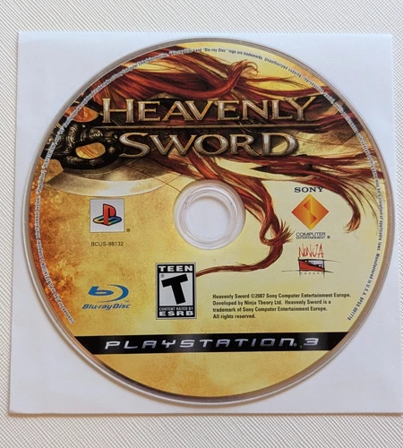 Heavenly Sword (Sony PlayStation 3, PS3 2007) Disc Only - Tested
