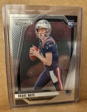 Panini Prizm 2024 Drake Maye Rookie #329 New England Patriots Football Card