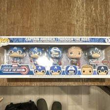 Funko Captain America Year of the Shield Special Edition Pop! 5-Pack Exclusive