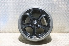 FORD FIESTA MK7 ST180 R17 ALLOY WHEEL WITH BAD TYRE 2013-2017 EA17-2
