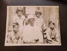 extremely rare 934 Press Photo Worlds Richest Indian Jackson Barnett Oklahoma