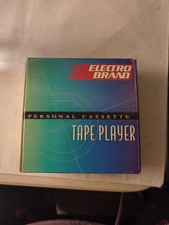 ELECTRO BRAND Personal Cassette Tape Player. With Box And Manual. Brand New.