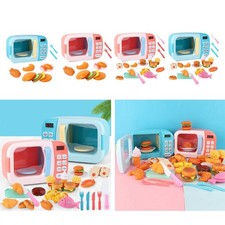Kids Microwave Kitchen Toys Electronic Oven Home Appliance for