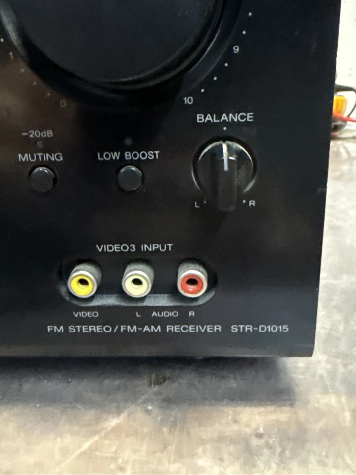 Sony STR-D1015 Stereo/Surround AV Receiver with Phono - Tested & Working - Image 2 of 4