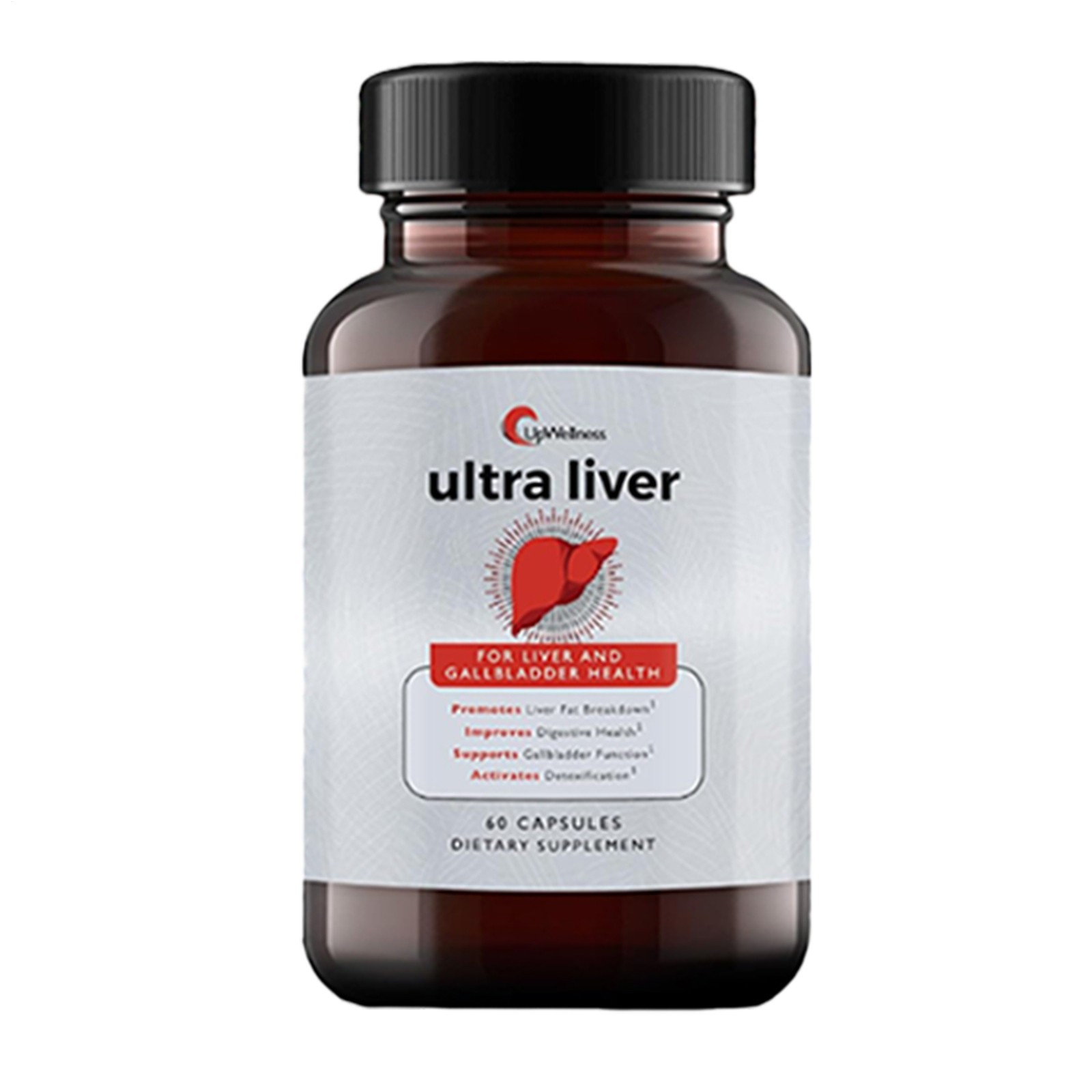 UpWellness Ultra Liver Supplement for Liver Health and Gallbladder Support