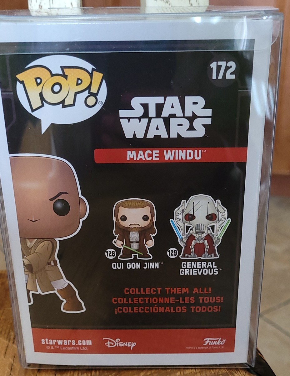 Funko Pop! Star Wars #172 Mace Windu Special Edition Vinyl Incl
