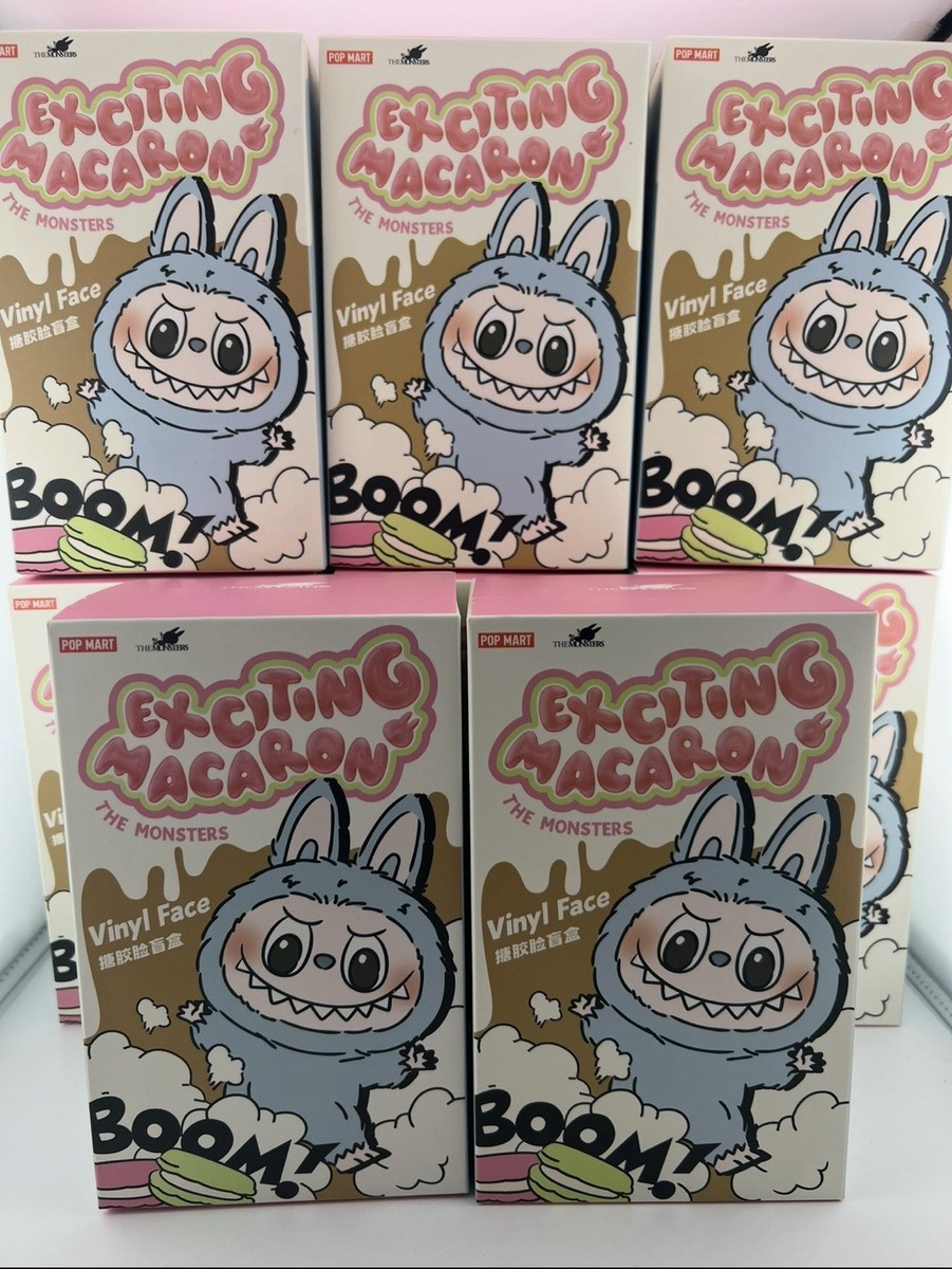 Pop Mart Labubu The Monsters Exciting Macaron Green Grape