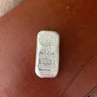 10 oz Cast-Poured Silver Bar - 9Fine Mint .999 Fine Silver