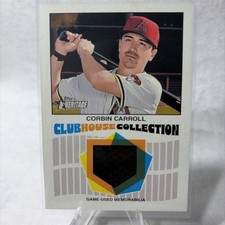 2026 Topps Heritage Clubhouse Collection Relic Corbin Carroll #CCR-CCA Arizona