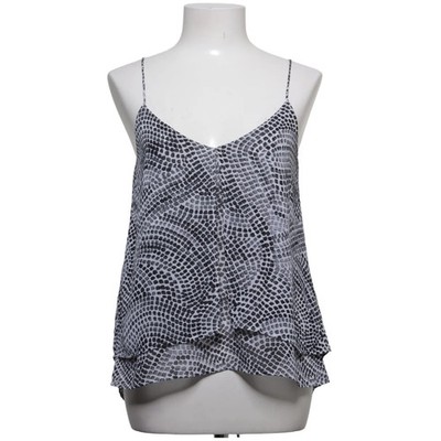 H&M, Top, Größe: 36, Schwarz/Weiß/Grau/Mehrfarbig, Polyester, Damen #lel