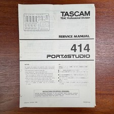VINTAGE TASCAM 414 PORTASTUDIO SERVICE MANUAL